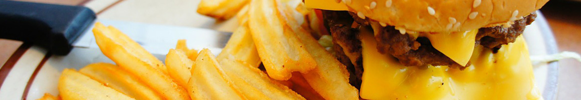 Eating Burger at Pie'n Burger restaurant in Pasadena, CA.